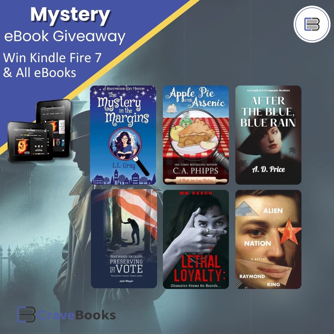 Mystery Ebook and Kindle Giveaway